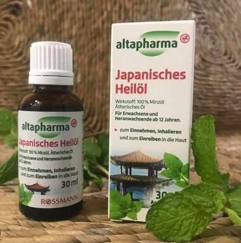 [Chính Hãng của Đức] Tinh Dầu Bạc Hà Altapharma, chai 30ml