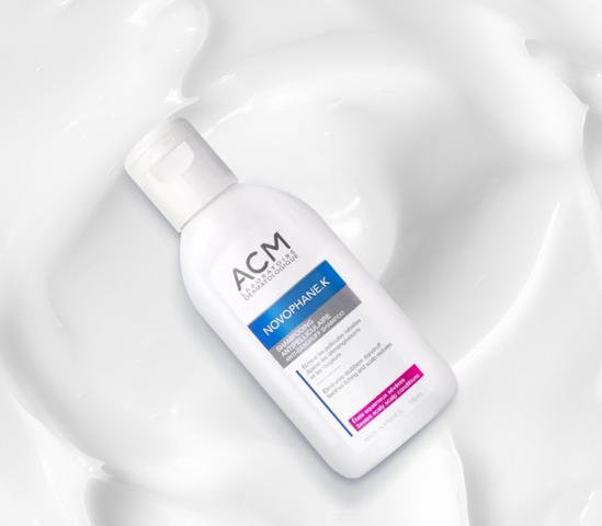 Dầu Gội ACM Novophane K Shampoo - Hỗ Trợ Giảm Gàu Mảng, Ngứa Da Đầu, Chiết Xuất Tự Nhiên, An Toàn Cho Da Đầu, 125ml