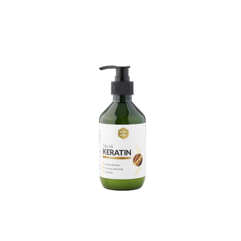 Dầu Xả Keratin Mộc Nhu Giúp Tóc Dày Và Mượt Hơn 300Ml