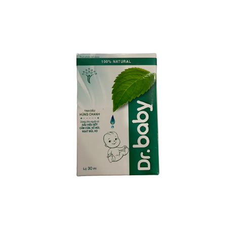 Dr.Baby Organic Dầu Xoa Ấm Đa Năng Cho Bé Hỗ Trợ Giảm Ho