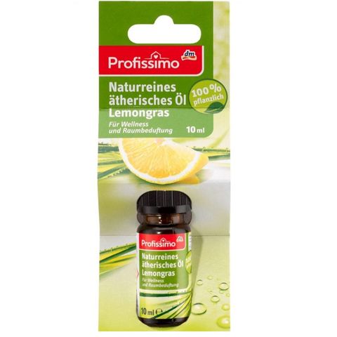 Tinh Dầu thơm nguyên chất Profissimo Raumduft Lemongras 10ml