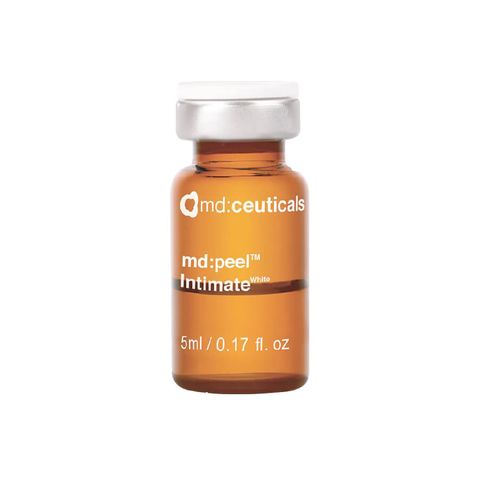Dung dịch thay da sinh học Md:Peel Intimate White - Tẩy tế bào chết, Làm sáng da cho vùng nhạy cảm, An toàn và hiệu quả, 5 x 5ml