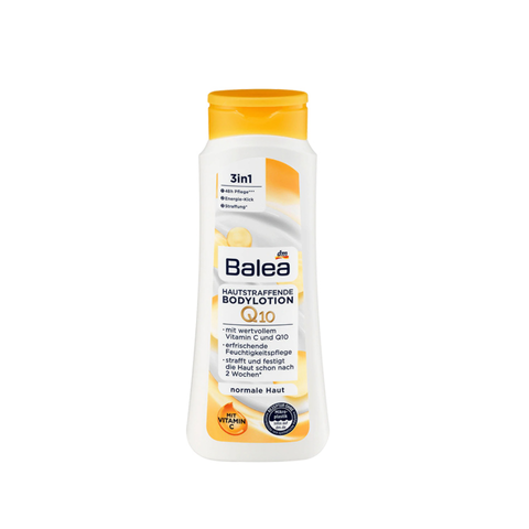Dưỡng Thể Trắng Mịn Da & Body Balea Q10  400ml, Đức
