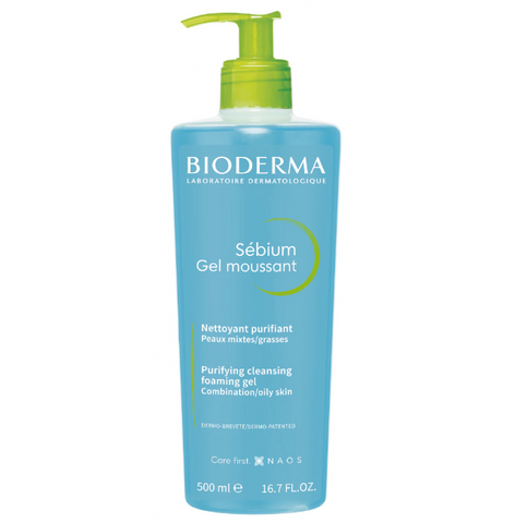 Sữa Rửa Mặt Bioderma Sebium Foaming Gel 200ml - Gel Tạo Bọt Kiềm Dầu, Ngừa Mụn Cho Da Dầu, Hỗ Trợ Làm Sạch Sâu, Duy Trì Độ Ẩm