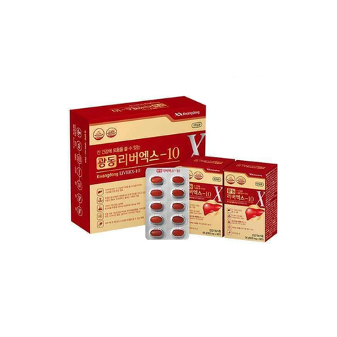 [Hàn Quốc] Viên uống bổ gan Kwangdong LiverX-10 120 viên