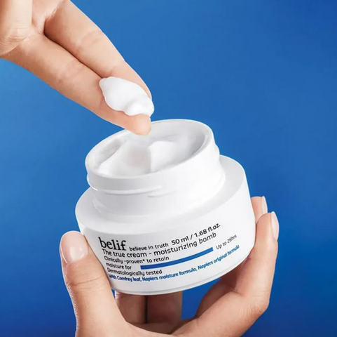 Kem Dưỡng Ẩm Sâu 26 Giờ Belif The True Cream Moisturizing Bomb 50ml - Giúp Da Căng Mịn, Rạng Rỡ, Thích Hợp Cho Mọi Loại Da