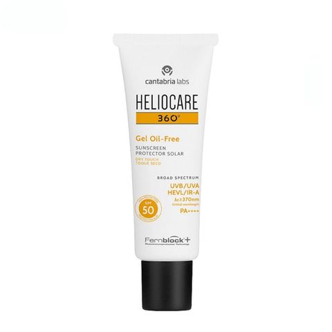 Kem Chống Nắng Heliocare 360 Gel Oil Free SPF50+ 50ml - Bảo Vệ Da Nhờn Mụn, Dạng Gel Thấm Nhanh, Chống Oxy Hóa Tối Ưu