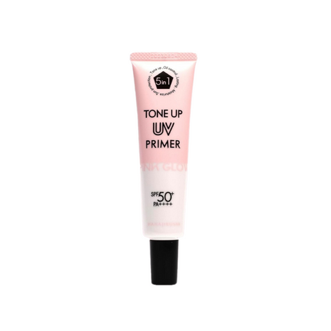 Kem Chống Nắng Nâng Tone Hanajirushi Primer Pink Glow SPF50+/PA++++ - Dưỡng Ẩm, Làm Sáng Da, Phù Hợp Mọi Loại Da, 35g