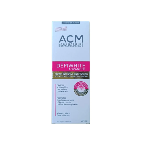 Kem Dưỡng Da ACM Depiwhite Advanced 40mL - Giảm Nám, Thâm Sạm, Tăng Sắc Tố, Dưỡng Ẩm Căng Mịn, Phù Hợp Chăm Sóc Da Mặt