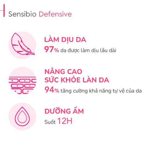 Kem Dưỡng Ẩm Bioderma Sensibio Defensive - Làm Dịu Da Nhạy Cảm, Cấp Nước Sâu, Chống Kích Ứng cho Da Hỗn Hợp và Da Nhạy Cảm 40ml