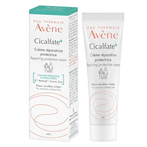 Kem Dưỡng Avene Cicalfate Cream 40mL - Phục Hồi Da, Lành Sẹo Mụn, Giúp Tái Tạo và Bảo Vệ Da Hư Tổn, Chăm Sóc Da Mặt Chất Lượng cao