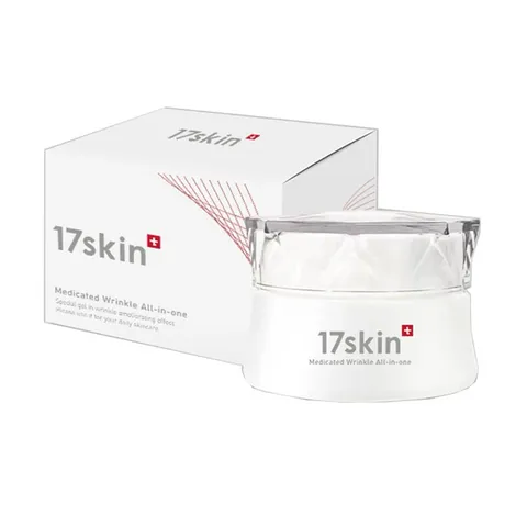 Kem Dưỡng Da 17skin All-In-One - Hỗ Trợ Cấp Ẩm, Cải Thiện Nếp Nhăn, Da Mềm Mại, Chống Lão Hóa, Dưỡng Da Trẻ Trung 130g