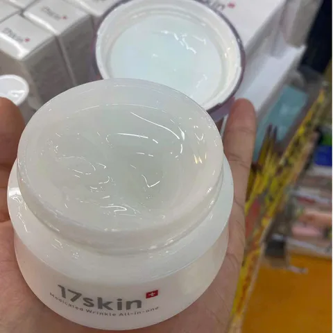 Kem Dưỡng Da 17skin All-In-One - Hỗ Trợ Cấp Ẩm, Cải Thiện Nếp Nhăn, Da Mềm Mại, Chống Lão Hóa, Dưỡng Da Trẻ Trung 130g