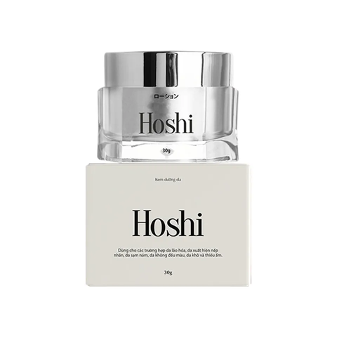 Kem Dưỡng Da Hoshi Nhật Bản - Hỗ Trợ Trẻ Hóa, Cải Thiện Nếp Nhăn, Dưỡng Sáng Và Làm Đều Màu Da Tươi Trẻ, Phù Hợp Với Mọi Loại Da