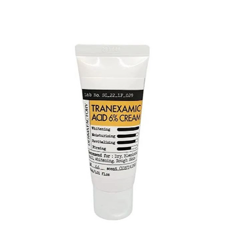 Kem Dưỡng Trắng Da, Hỗ Trợ Giảm Thâm Nám Derma Factory Tran.exa 6% Cream 30ml