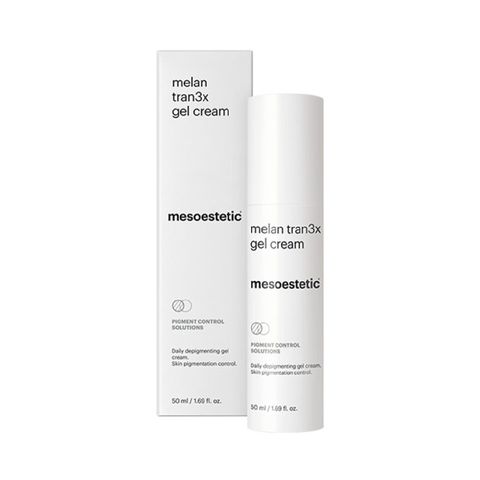 Kem Mesoestetic Melan Tran3x Gel Cream 50ml - Hỗ trợ làm sáng da, mờ thâm nám, cải thiện sắc tố da hiệu quả
