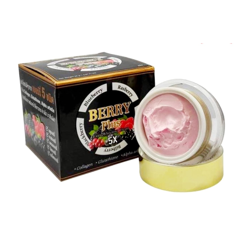 Kem Nám Dưỡng Trắng Da Ban Đêm Berry Plus 20g - Giảm Nám, Tàn Nhang, Dưỡng Ẩm, Chống Oxy Hóa, Phù Hợp Mọi Loại Da