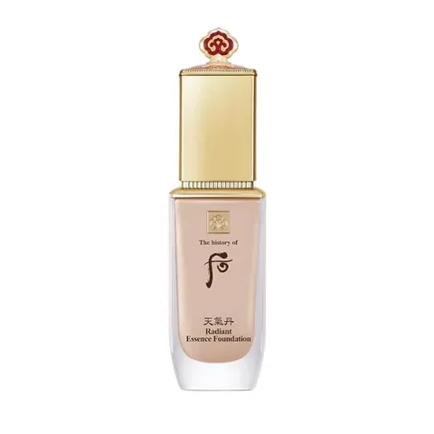 Kem Nền Whoo Cheongidan Radiant Essence Foundation 40ml - Phấn Nền Hàn Quốc Chống Nắng SPF35, Lớp Trang Điểm Tự Nhiên, Phù Hợp Mọi Loại Da