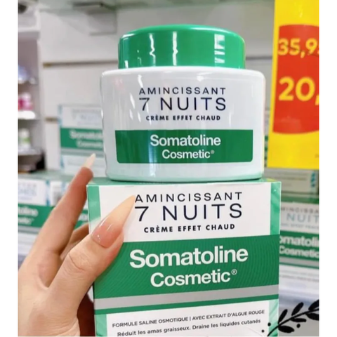 Kem Tan Mỡ Somatoline Amincissant 7 Nuits 400ml - Công Thức Giúp Giảm Béo, Tăng Độ Săn Chắc Da, Hiệu Quả Từ Pháp