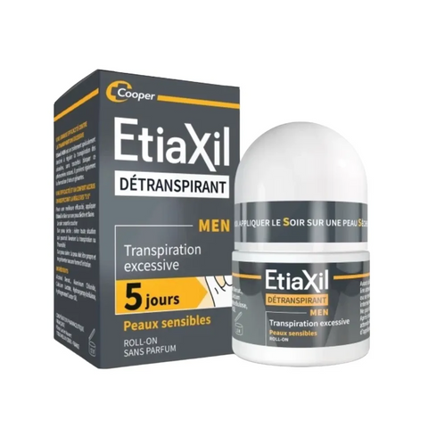Lăn Khử Mùi EtiaXil Cho Nam Hỗ Trợ Ngăn Mồ Hôi Chuyên Sâu 15ml