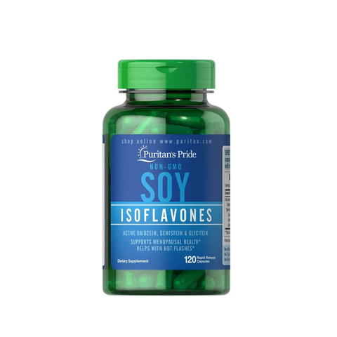 Mầm Đậu Nành Puritan's pride Non-GMO Soy Isoflavones 120 viên