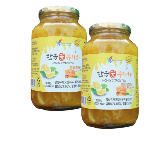 Mật Ong Chanh Đào Kangfood Hàn Quốc - Hũ 1kg