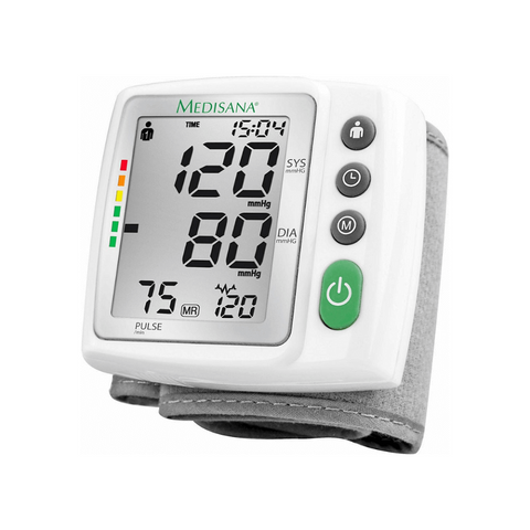 Máy Đo Huyết Áp Cổ Tay Medisana BW315 - Màn Hình Lớn, Chỉ Báo Mức Pin, Phát Hiện Nhịp Tim Không Đều, Dễ Sử Dụng Cho Người Lớn Tuổi