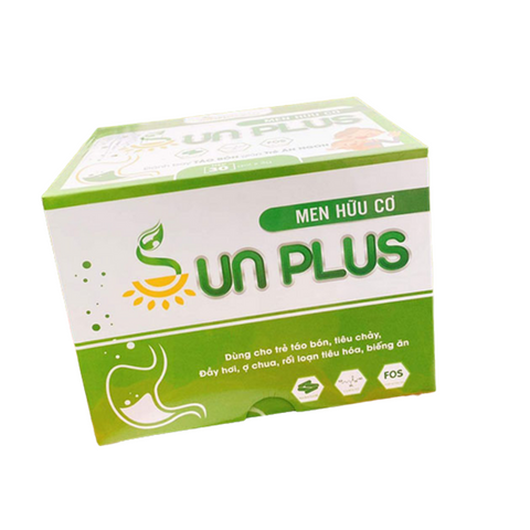 Men Hữu Cơ Sunplus Giúp Hệ Tiêu Hóa Trẻ Sơ Sinh Khỏe Mạnh
