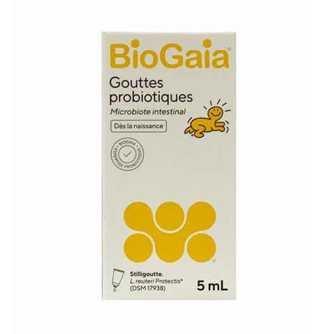 Men Vi Sinh BioGaia Dạng Tuýp 5ml - Hỗ Trợ Tiêu Hóa, Giảm Nôn Trớ, Đau Bụng Cho Trẻ Sơ Sinh - Lợi Khuẩn Từ Sữa Mẹ