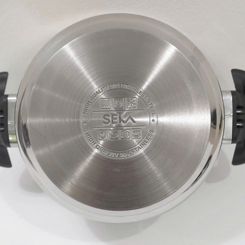 Nồi áp suất Inox 304 Van Kép 3 Cấp Seka SK5859 - Dung Tích 6 Lít, Sử Dụng Trên Mọi Loại Bếp, Giữ Được Hương Vị Tự Nhiên