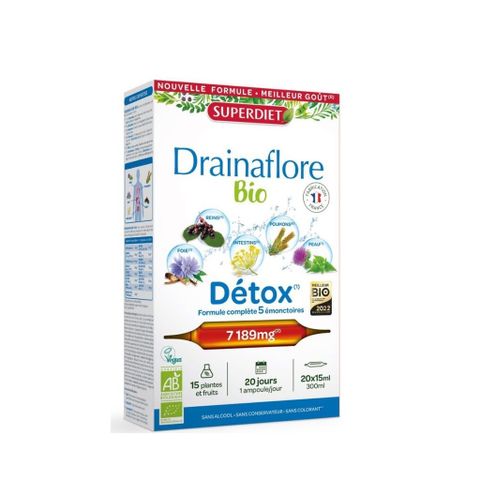 Nước uống thải độc Superdiet Drainaflore Bio Detox