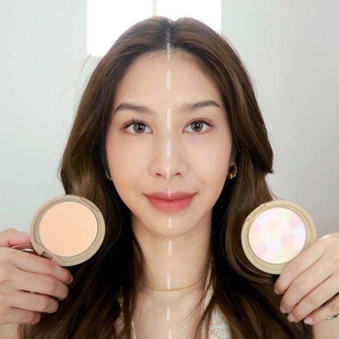 Phấn Phủ Đa Sắc Canmake Marshmallow Finish Powder Abloom - Ton Chính 01 Trắng Sáng Tự Nhiên, Làn Da Mịn Màng, Bảo Vệ SPF19