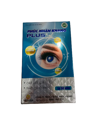 Phúc nhãn khang plus - Hỗ trợ bảo vệ mắt, giúp mắt sáng khỏe
