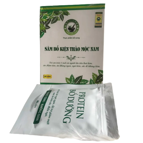 Sâm Bổ Kiện Thảo Mộc Nam Tăng Cân - Viên Uống Hỗ Trợ Tiêu Hóa, Tăng Cường Sức Khỏe và Miễn Dịch 100% Tự Nhiên