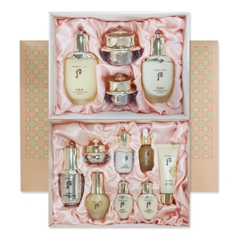 Bộ sản phẩm dưỡng da Whoo Hwa Hyun tái sinh cao cấp 12 món - Chăm sóc da mặt, cải thiện sắc da và làm sáng tự nhiên