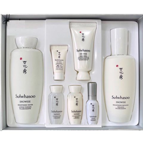 Set Sulwhasoo bạch sâm 7 món giúp dưỡng trắng da