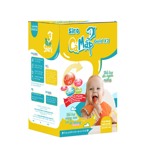 Siro Ăn Ngon Gold X2 Baby Shark Giúp Bé Tăng Cân Tự Nhiên