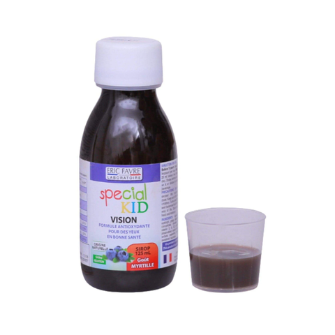 Siro Bổ Mắt Special Kid Vision - Dinh Dưỡng Tăng Cường Thị Lực Cho Trẻ Em, Ngăn Ngừa Mỏi Mắt, Hỗ Trợ Sức Khỏe Đôi Mắt 125ml