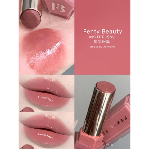 Son bóng Fenty Beauty Gloss Bomb Stix High-Shine màu Is it Fussy - Son hồng nude nhẹ, mềm mướt, hiệu ứng bóng tự nhiên cho đôi môi quyến rũ