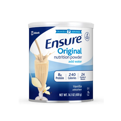 Sữa bột Ensure Powder 400g Abbott Hoa Kỳ - Sữa Dinh Dưỡng Chuyên Dùng Cho Người Già, Hỗ Trợ Phát Triển Xương và Nâng Cao Sức Khỏe