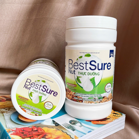 Sữa Hạt Best Sure Nut Cho Người Tiểu Đường - Dinh Dưỡng Nâng Cao, Hương Vani Ngon Miệng, Hỗ Trợ Cân Bằng Đường Huyết 500g