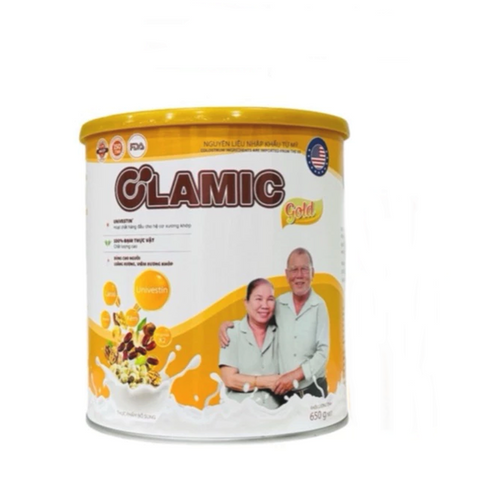 Sữa Hạt Dinh Dưỡng Olamic Gold 650g - Hỗ Trợ Xương Khớp, Tăng Cường Sức Đề Kháng Và Linh Hoạt Cho Hệ Vận Động