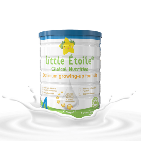 Sữa Bột Ngôi Sao Nhỏ Little Étoile 4 cho Trẻ 2-6 Tuổi - Dinh Dưỡng Toàn Diện Từ 100% Sữa Bò Úc, Hỗ Trợ Phát Triển Khỏe Mạnh
