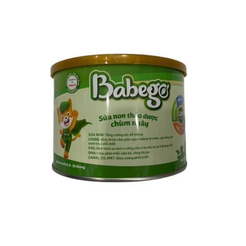 Sữa Non Chùm Ngây Babego 342g - Hỗ Trợ Tăng Cường Sức Đề Kháng, Cải Thiện Biếng Ăn Cho Bé 0-36 Tháng
