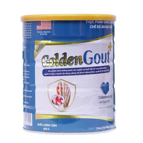 Sữa non GoldenGout cho người bị Gút