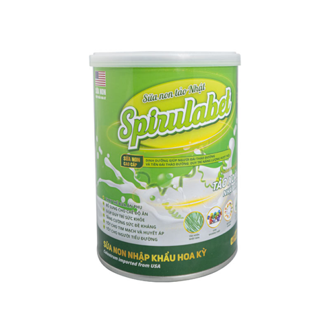 Sữa Non Spirulabet Dinh Dưỡng Cho Người Tiểu Đường - Thay Thế Bữa Ăn Phụ, Cung Cấp Vitamin & Khoáng Chất Thiết Yếu