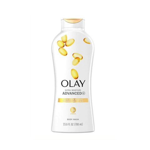 Sữa Tắm Dưỡng Thể Olay Ultra Moisture 700ml - Sạch Da, Dưỡng Ẩm Với Bơ Shea & Vitamin E, A, B3 - Sản Phẩm Chăm Sóc Da Chất Lượng Cao