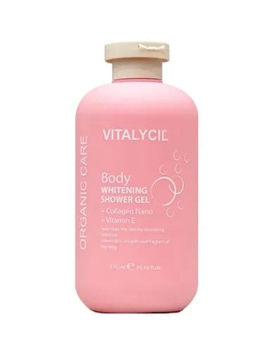 Sữa Tắm Dưỡng Trắng Da Vitalycil Body Whitening Chiết Xuất Thảo Mộc, Làm Sáng Da, Cung Cấp Độ Ẩm - Lọ 470ml