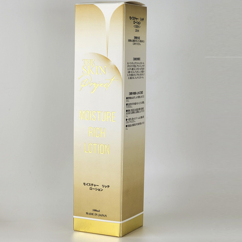 The Skin Project Rich Moist Lotion 100ml - Dưỡng ẩm, làm mịn và căng bóng da từ Nhật Bản
