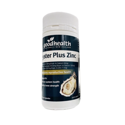 Tinh Chất Hàu Goodhealth Oyster Plus 60 Viên - Bổ Sung Kẽm Tăng Cường Sinh Lực Nam Giới, Hỗ Trợ Năng Lực 
